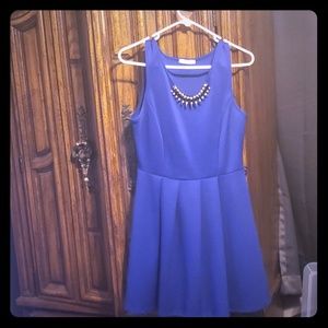 Blue Mini Dress